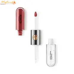 رژ لب دو طرفه مایع به همراه برق لب رز بری ROSE BERRY