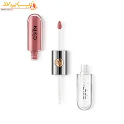 رژ لب دو طرفه مایع به همراه برق لب رز بری ROSE BERRY