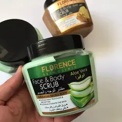 اسکراب آلوئه ورا فلورنس ۶۰۰ گرم Florence