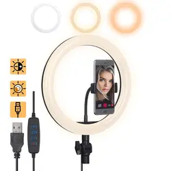 رینگ لایت حرفه ای سایز 26 -Professional Ring Light