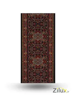 فرش برشی ۳۲۰شانه طرح گبه هریس سرمه‌ای