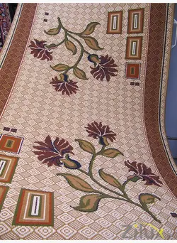 گلیم برشی کد ۳۰۵ کرم