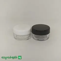 قوطی کرم 5 گرم گرد کریستال k4011 | فروشگاه ظروف پت