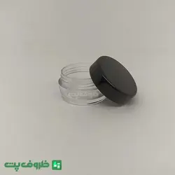 قوطی کرم 5 گرم گرد کریستال k4011 | فروشگاه ظروف پت