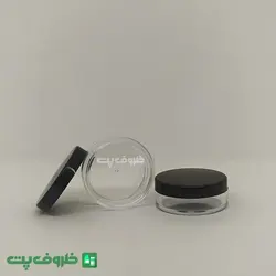 قوطی کرم 20 گرم کریستال گرد و تخت k4032