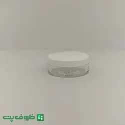 قوطی کرم 20 گرم کریستال گرد و تخت k4032