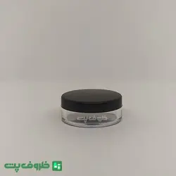 قوطی کرم 20 گرم کریستال گرد و تخت k4032