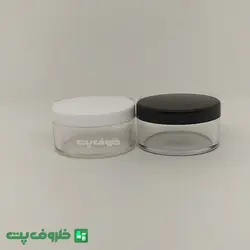 قوطی کرم 30 گرم کریستال گرد و تخت k4030