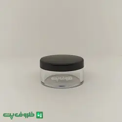 قوطی کرم 30 گرم کریستال گرد و تخت k4030