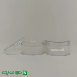 قوطی کرم 30 گرم کریستال درب شفاف k4031