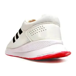 کفش آدیداس سه خط سفید مشکی Adidas
