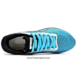 کفش آسیکس مشکی آبی Asics
