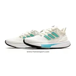 کفش زنانه آدیداس سفید فیروزه ای