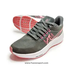 کفش نایک زوم طوسی صورتی زنانه ویتنامی