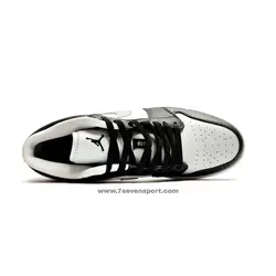 کفش نایک جردن طوسی سفید ساق کوتاه ویتنامی