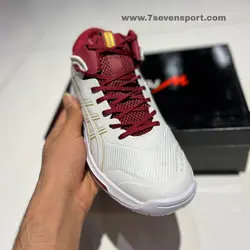 کفش والیبالی آسیکس Asics Gel Burst سفید قرمز