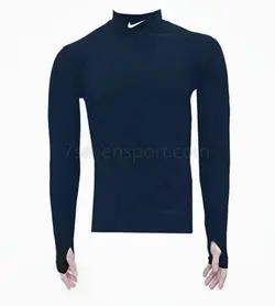 تیشرت استرج آستین انگشتی نایک