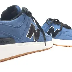 کفش نیوبالانس آبی مخملی