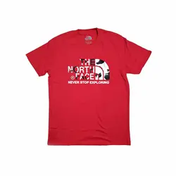 تیشرت صد درصد کتان نورث فیس