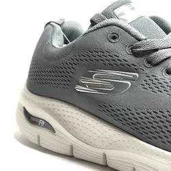 کفش اسکیچرز آرشفیت طوسی ویتنامی بزرگ پا