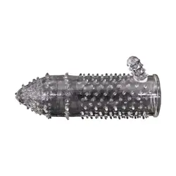 کاندوم خاردار ژله ای سیلیکونی قابل شستشو درجه ۳