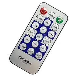 ریموت کنترل پخش خودرو کنکورد RC-206