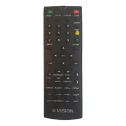 ریموت کنترل دی وی دی ایکس ویژن