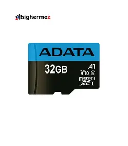 کارت حافظه microSDHC ای دیتا مدل  V10 R100 W25+A DP ظرفیت ۳۲ گیگابایت