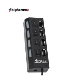 هاب 4پورت  کلیددار مدل HI-SPEED