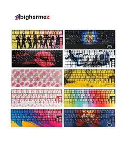 لیبل کیبورد رنگی بسته 16 عددی جور