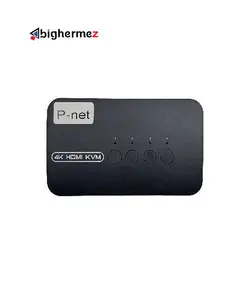 سوئیچ HDMI KVM چهار پورت پی نت