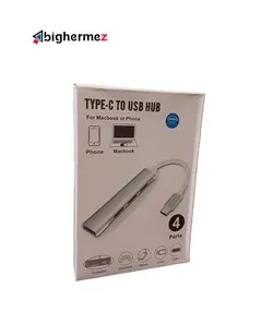 هاب 4 پورت TYPE-C USB3.0 کایزر مدل C-809