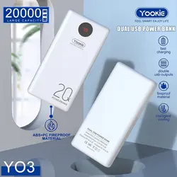پاور بانک 20000 یوکی مدل YO3