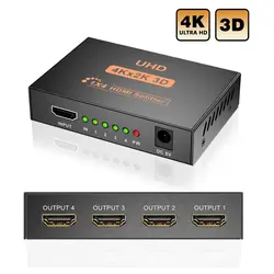 اسپلیتر 1 به 4 HDMI پی نت مدل HD-104