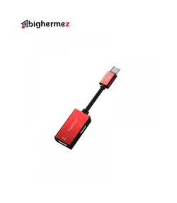 مبدل TYPE-C به جک 3.5 میلی متری AUX و شارژر ارلدام مدل ET-OT32C