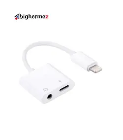 تبدیل جک3.5 میلی متری + لایتنینگ به AUX پی نت
