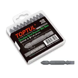 جعبه پیچ گوشتی سردریلی چهارسو – دو سو 10 عددی تاپ تول – TOPTUL مدل GAAW1004