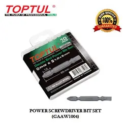 جعبه پیچ گوشتی سردریلی چهارسو – دو سو 10 عددی تاپ تول – TOPTUL مدل GAAW1004