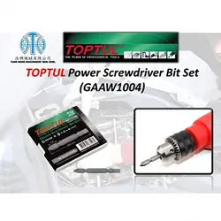 جعبه پیچ گوشتی سردریلی چهارسو – دو سو 10 عددی تاپ تول – TOPTUL مدل GAAW1004