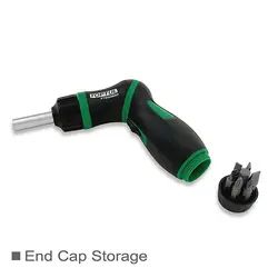 پیچ گوشتی کمرشکن با مجموعه بیت تاپ تول مدل GAAR0901