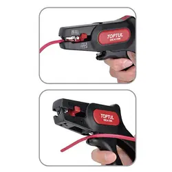 سیم لخت کن اتوماتیک مشکی تاپ تول – TOPTUL مدل DICA1306