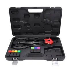 مهره پرچ کن اتوماتیک تایوان 3 تا 12 میلی متر کیف دار مجموعه 8 عددی TOOLS 604 PATENTED