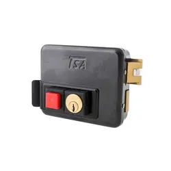 قفل درب حیاطی برقی بیرون بازشو تسا مدل 7080– کلید ساده