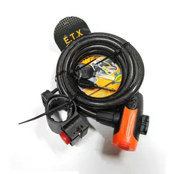 قفل سیم بکسلی موتور/ دوچرخه  E.T.X 10×1500MM مدل 1573