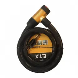 قفل سیم بکسلی موتور/ دوچرخه  E.T.X 20×1500MM مدل 848