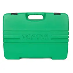 جعبه ابزار سبز 80 پارچه پلاستیکی (سبز) تاپ تول – TOPTUL مدل GCAI8002