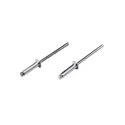 میخ پرچ آﻟﻮﻣﯿﻨﯿﻮﻣﻰ(پرچ کور) سرعدسی 10*4 میلی متر پرچ ساز کد614-4010 بسته 1000عددی