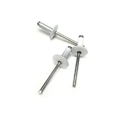 میخ پرچ آﻟﻮﻣﯿﻨﯿﻮﻣﻰ(پرچ کور) سر پهن 12*5 میلی متر پرچ ساز کد624-4012 بسته 500عددی