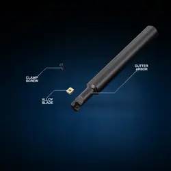 هولدر داخل تراش 12 راست لوزی مدل S12M-SDUCR07