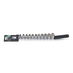 ست ریلی بکس درایو 1/2 اینچ کوتاه 11عددی 6 پر تاپتول TOPTUL کد GAAQ1104